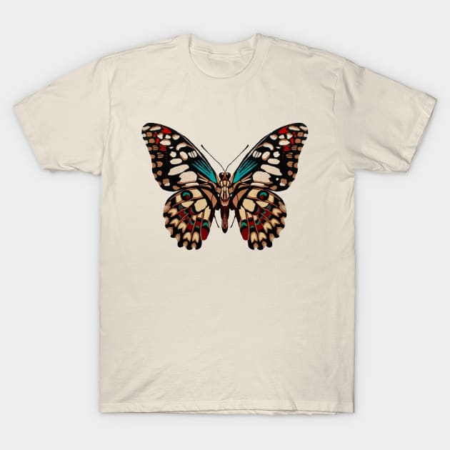 Butterfly T-Shirt by Snow Art Co.